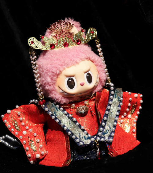 17cm Labubu Wedding Dress Set | Handmade Clothes（No Doll)