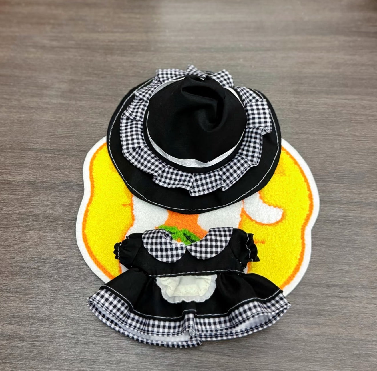 Labubu Black Dress Outfit | Elegant Handmade Doll Clothes - Youcheer Toy （No Doll)