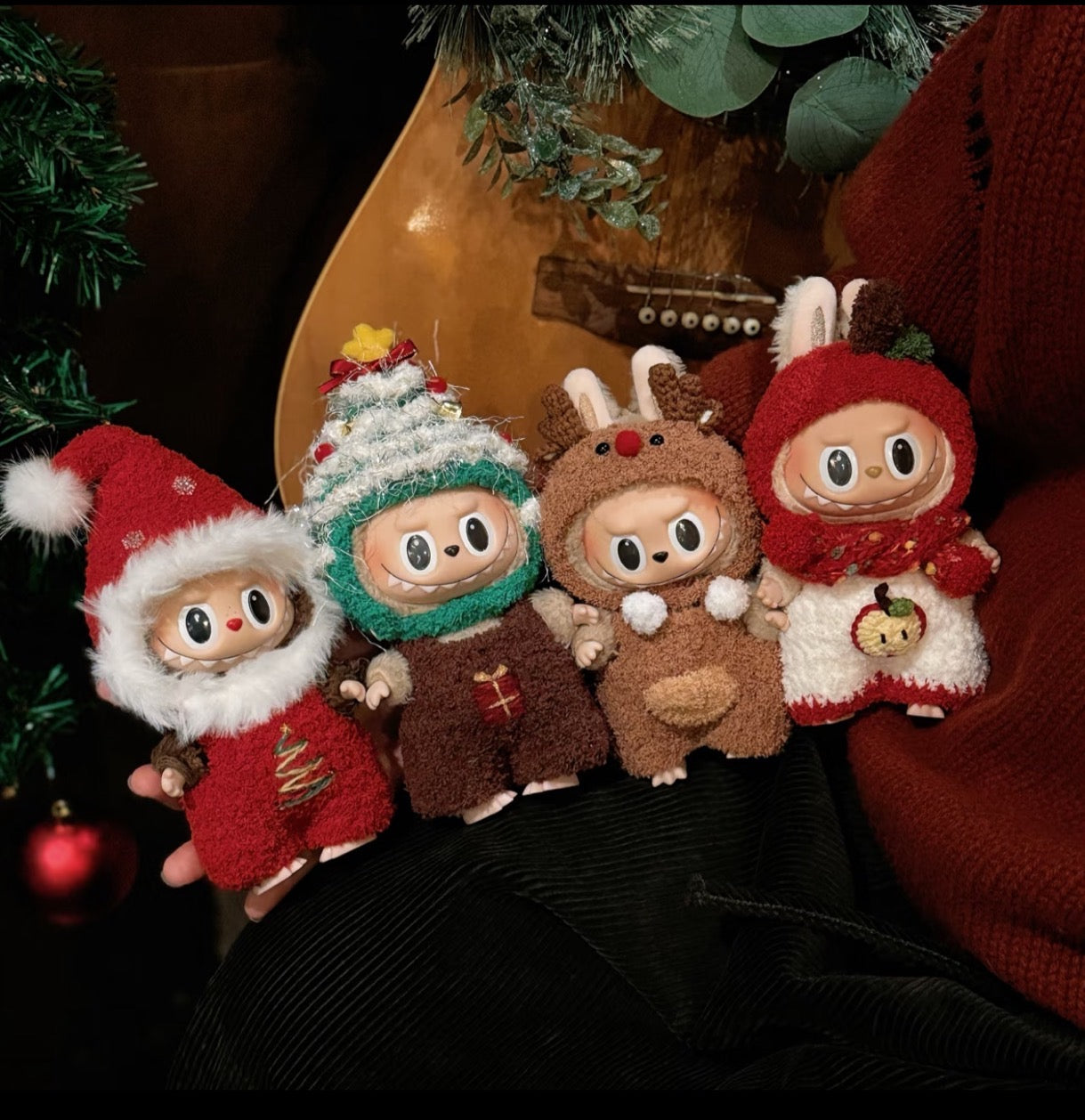 Labubu Christmas Doll Outfit （No Doll)