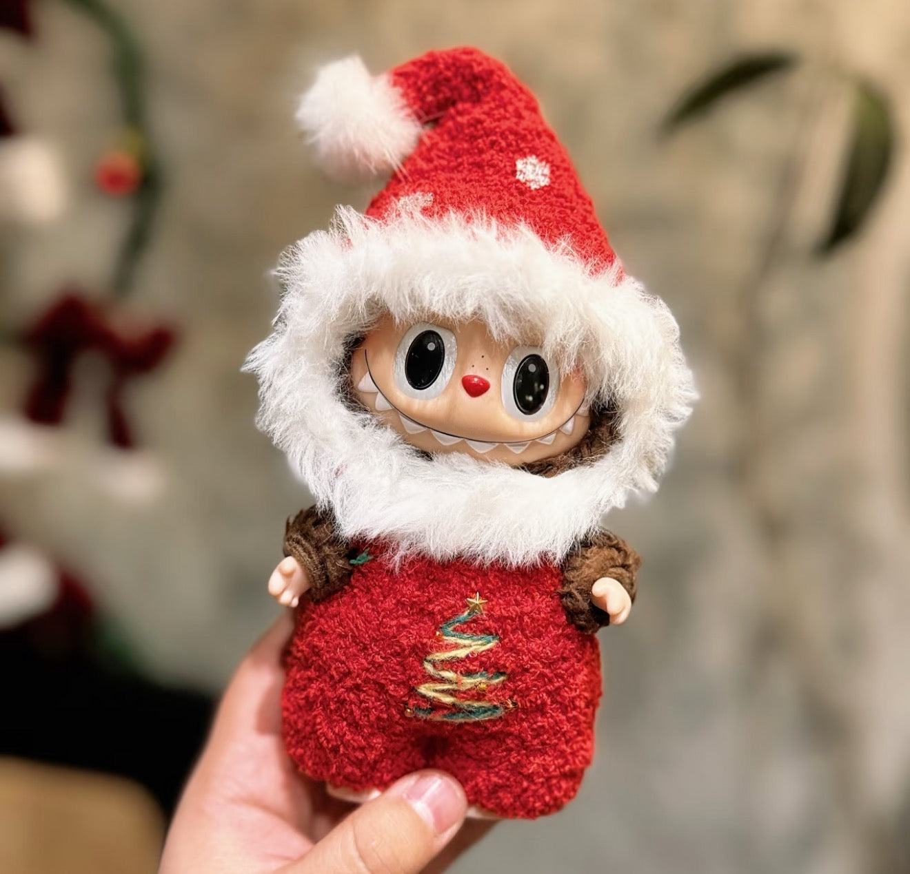 Labubu Christmas Doll Outfit （No Doll)