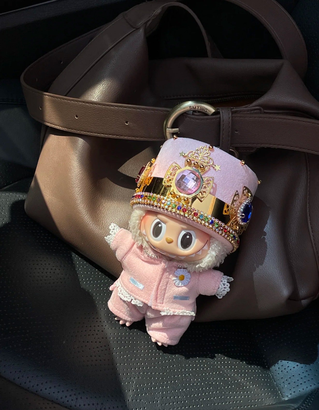 GD-Inspired Pink Labubu Doll Outfit Handmade Dollwear（No Doll)