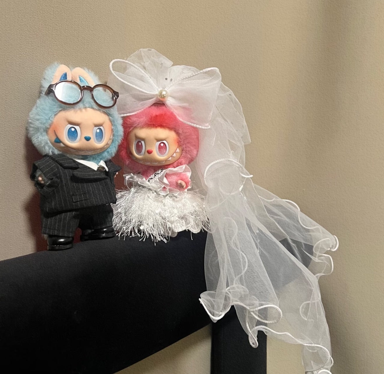Labubu Doll Wedding Dress – Handcrafted Bridal Gown for Labubu(No Doll)